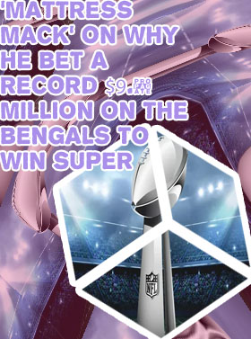Biggest bet for super bowl